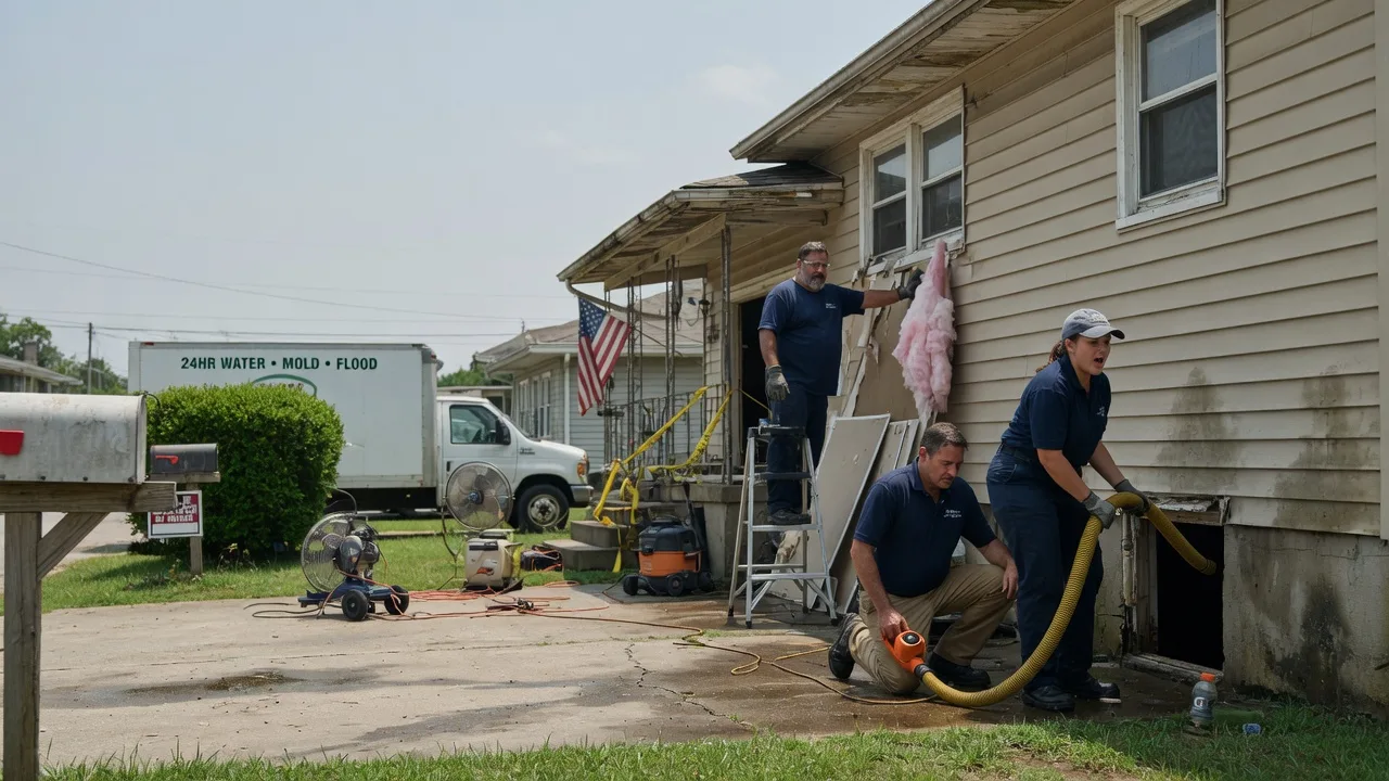 Water Damage Repair in Hartford, KS near me